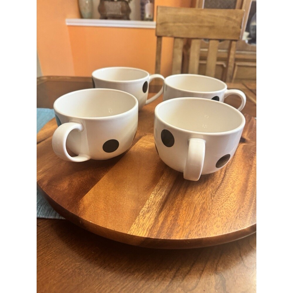 Lenox Kate Spade NY Dot Latte Mugs,  Set Of 4